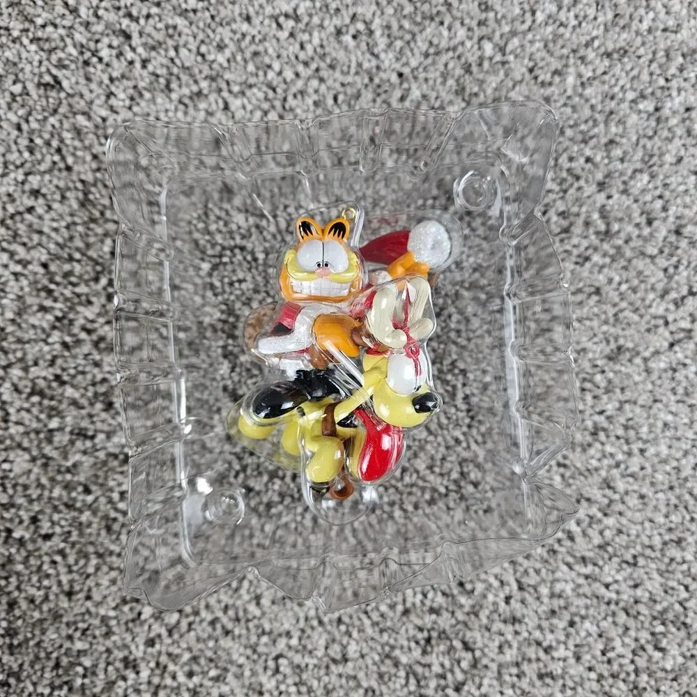 Garfield Odie Christmas Ornament Reins Again Heirloom 113 Vintage 90s